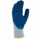 Gants latex support polyester sans couture