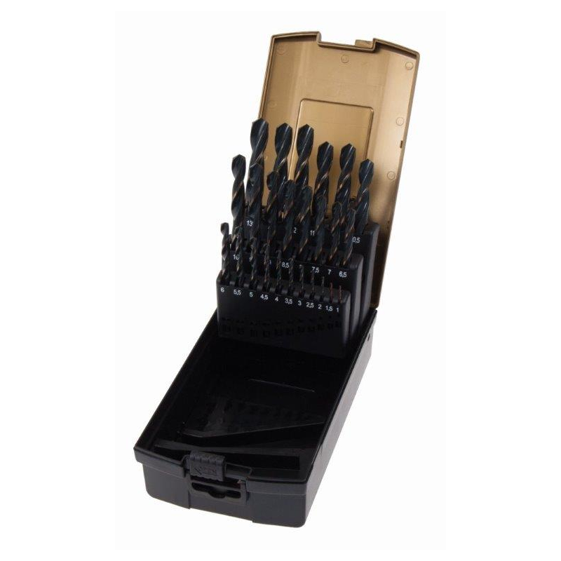 Coffret de 25 Forets « Speed Power » HSS Laminé queue cylindrique Coffret de 25 Forets « Speed Power » HSS Laminé queue cylindrique