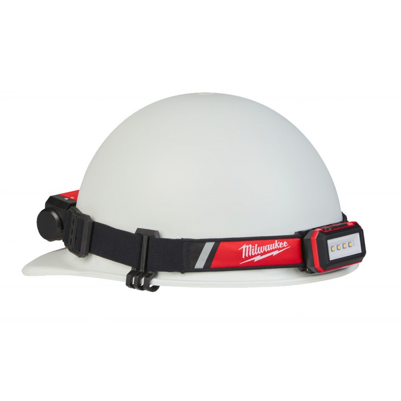 Lampe frontale pour casque de chantier USB Milwaukee - Reservoir TP