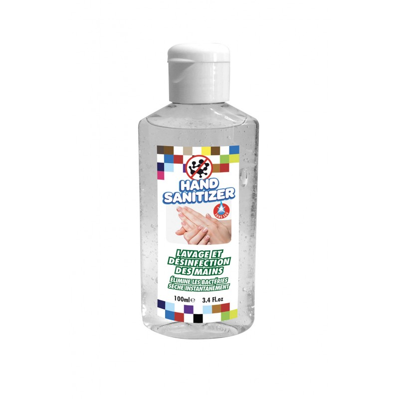 Gel hydroalcoolique avec bouchon clapet 100ml Gel hydroalcoolique avec bouchon clapet 100ml