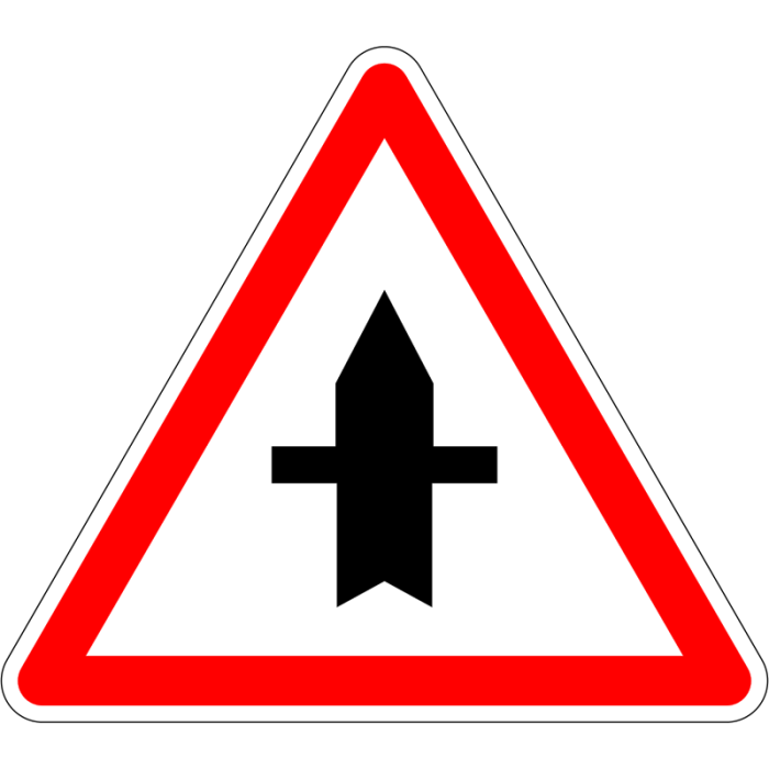 Panneau AB2 Intersection