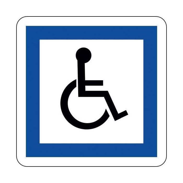 Panneau CE14 Installations accessibles aux personnes handicapées à mobilité réduite