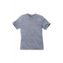 T-shirt manches courtes gris poche poitrine Carhartt