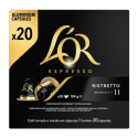 Lot 20 capsules l'OR Espresso Ristretto n°11